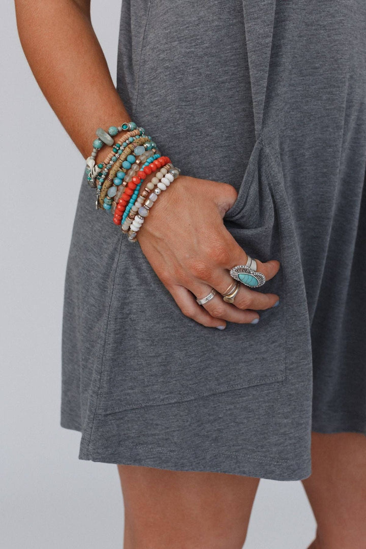 Go West Turquoise Ring - Silver