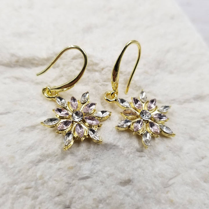 Sparkling Zircon Earrings