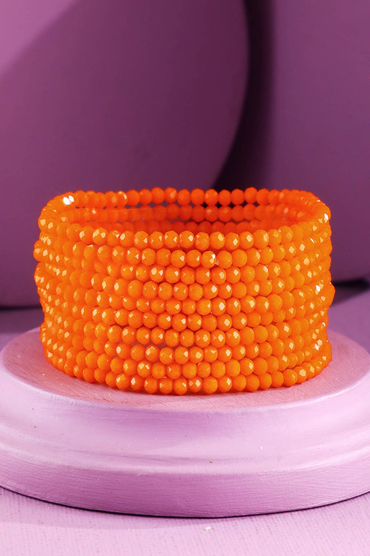 10 Piece Beaded Bracelet