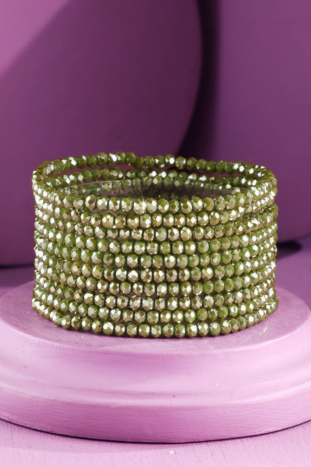 10 Piece Beaded Bracelet