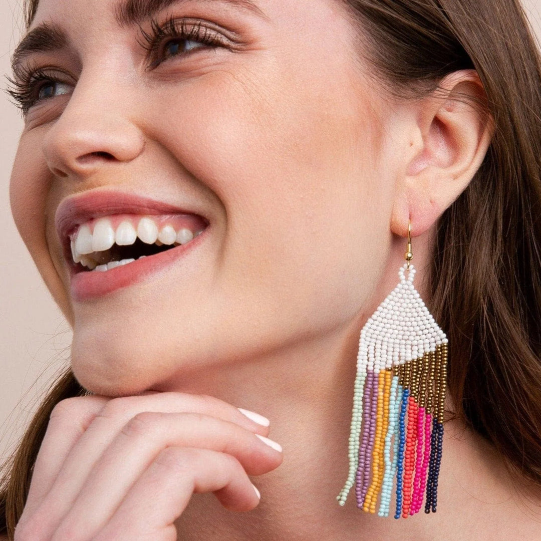 Elise Chevron Earrings