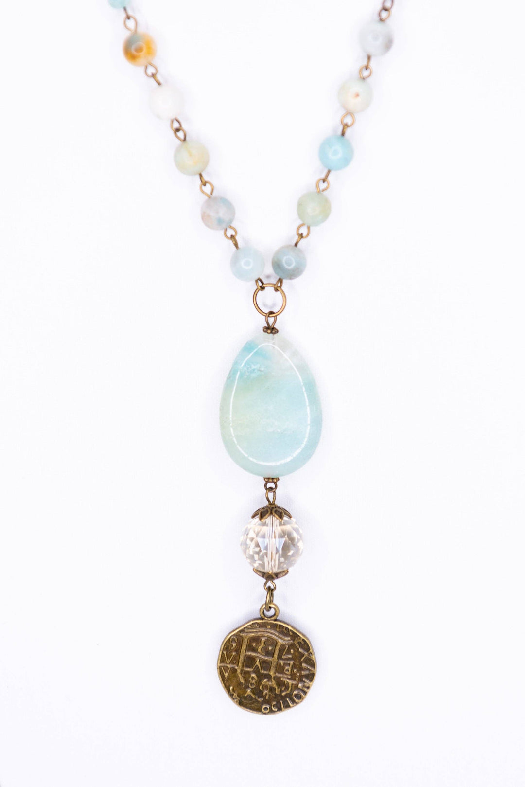 Alexis Necklace in Amazonite