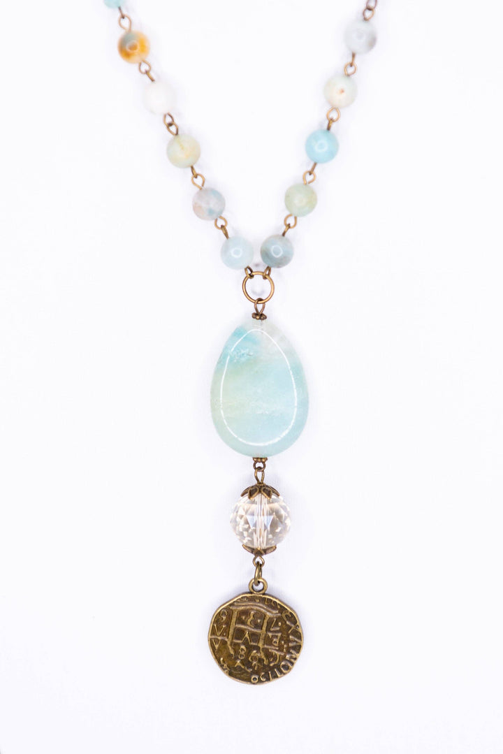 Alexis Necklace in Amazonite