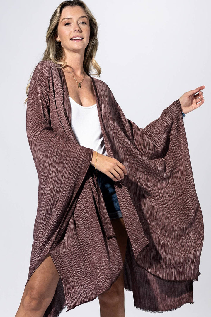 Amaranth Mist Kimono