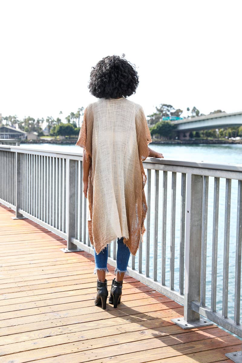 Ocean Ombre Kimono