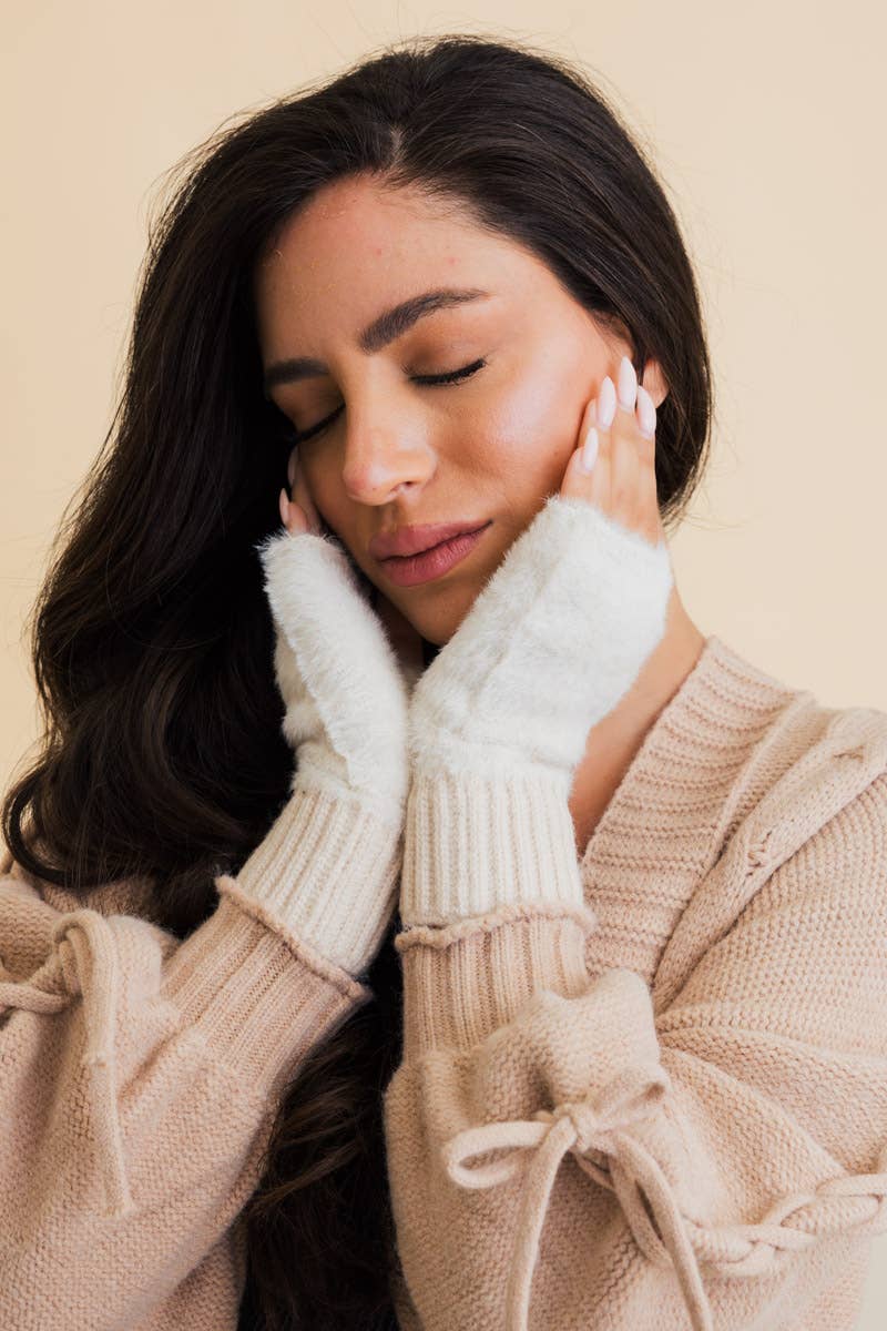 Fingerless Winter Gloves