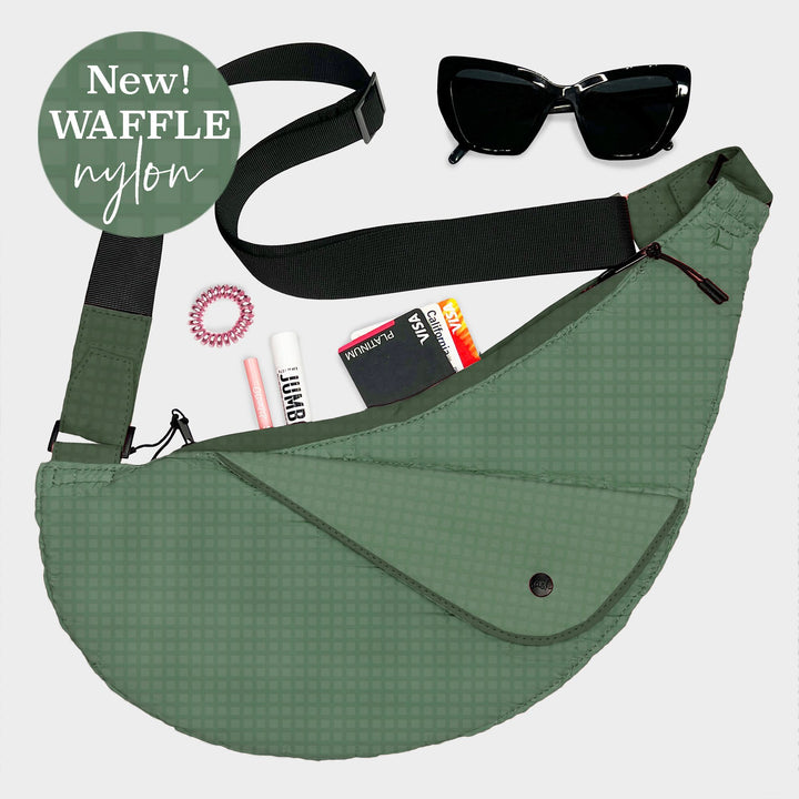 Ground Control Nylon Half Sash Bag